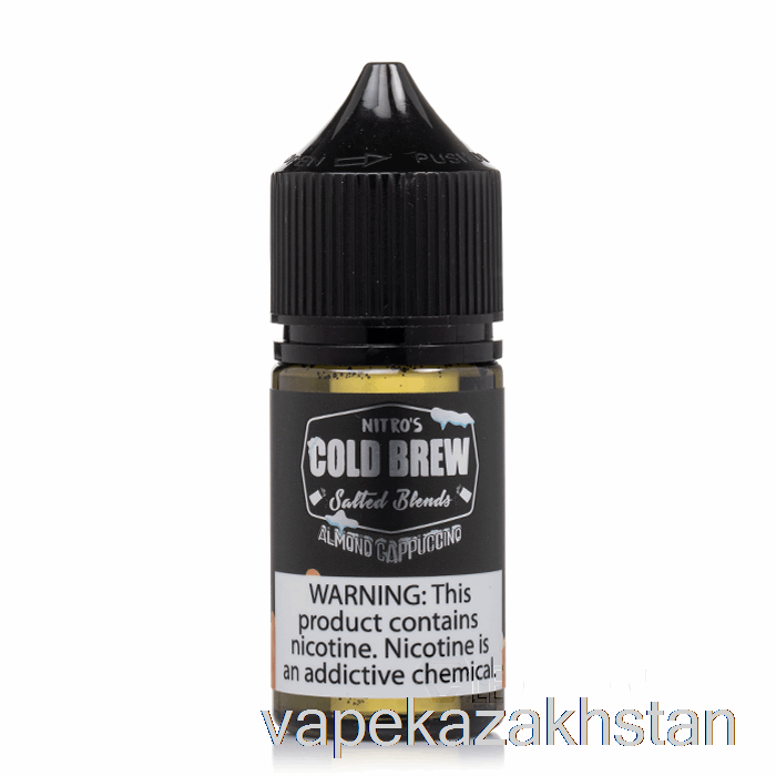 Vape Disposable Almond Cappuccino - Nitros Cold Brew Salts - 30mL 45mg